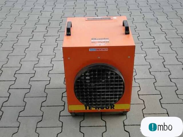 Nagrzewnica elektryczna TROTEC Dikair DE100 3.3 9 15 18kW wentylator - 1